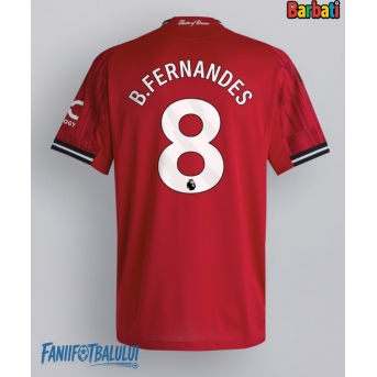 Manchester United Bruno Fernandes #8 Tricou Fotbal Replică 2025-26 Barbati Acasa